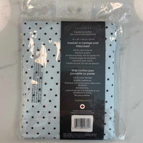 NEW Kushies Bassinet Fitted Sheet - Picture 4 of 6